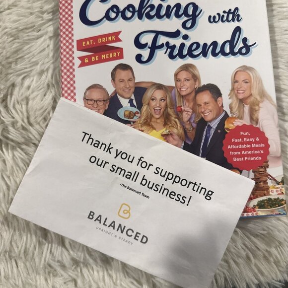 Cooking with Friends by Carley Shimkus Fox News Fox and Friends Cookbook NEW - Picture 9 of 9